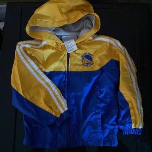 Toddler 3t Adidas Warriors Windbreaker